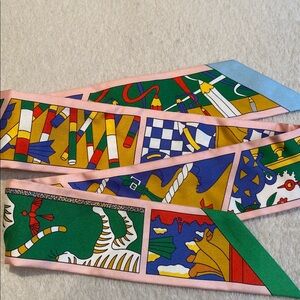 Hermès « Factory Suite » Twilly scarf